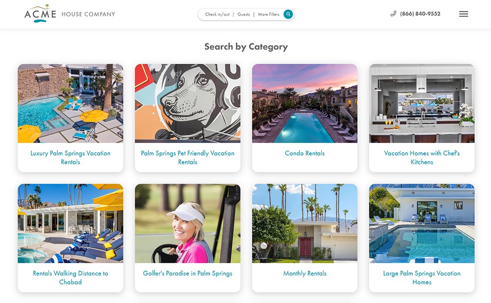 Create landing pages on the fly